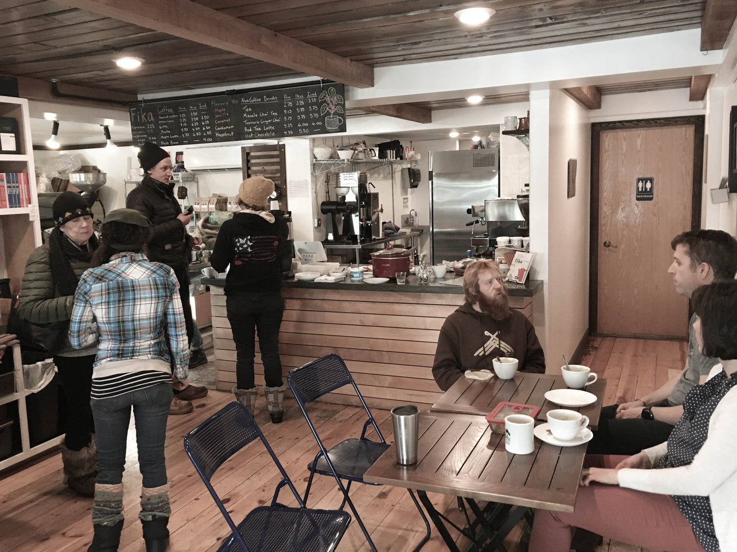 Growing Community over Lunch at Fika Coffee!