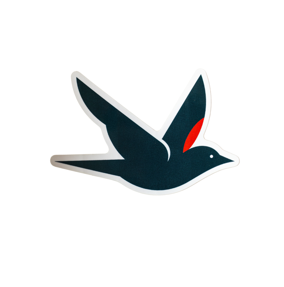 Red Winged Blackbird Sticker