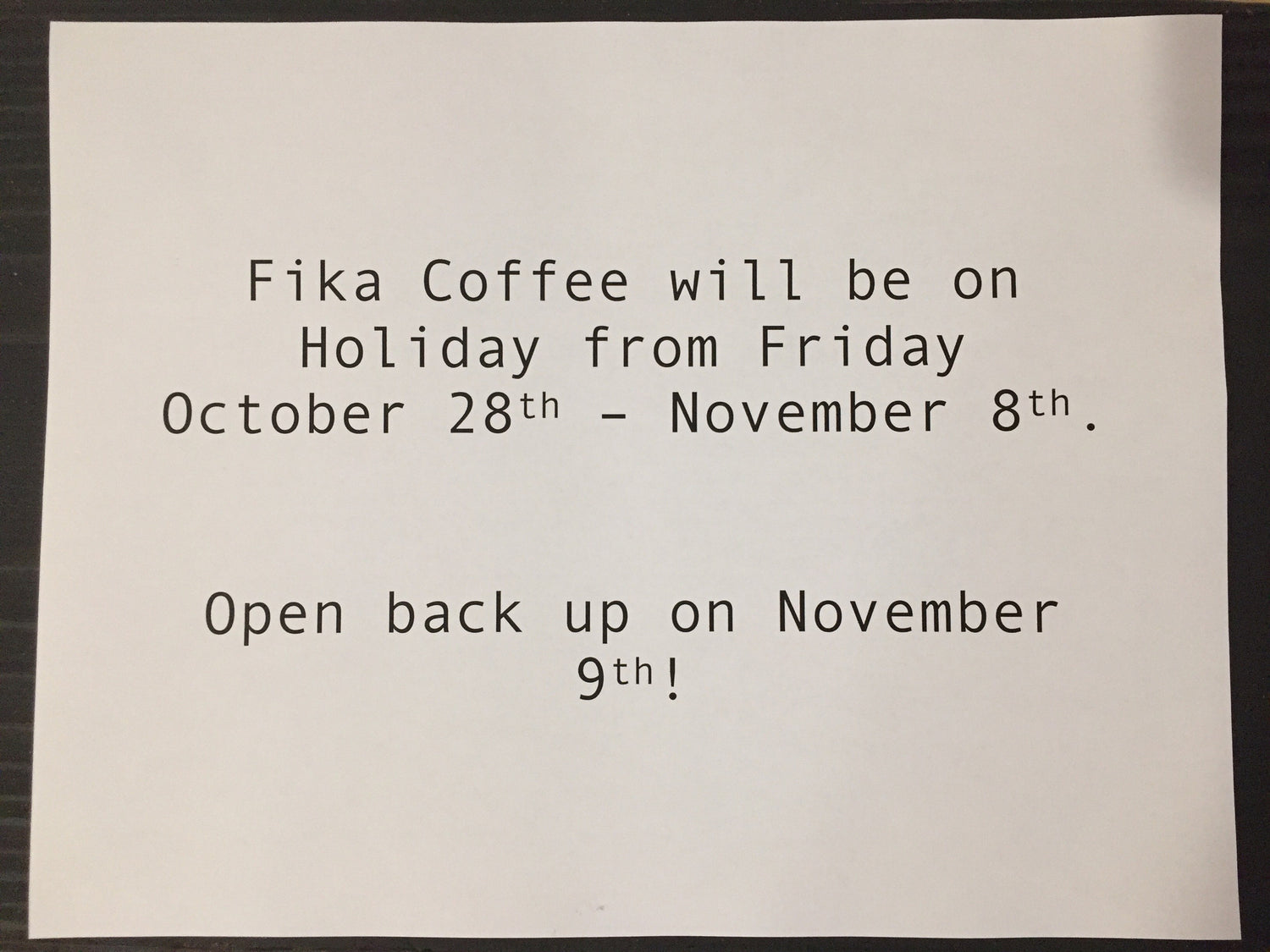 Fika on Holiday